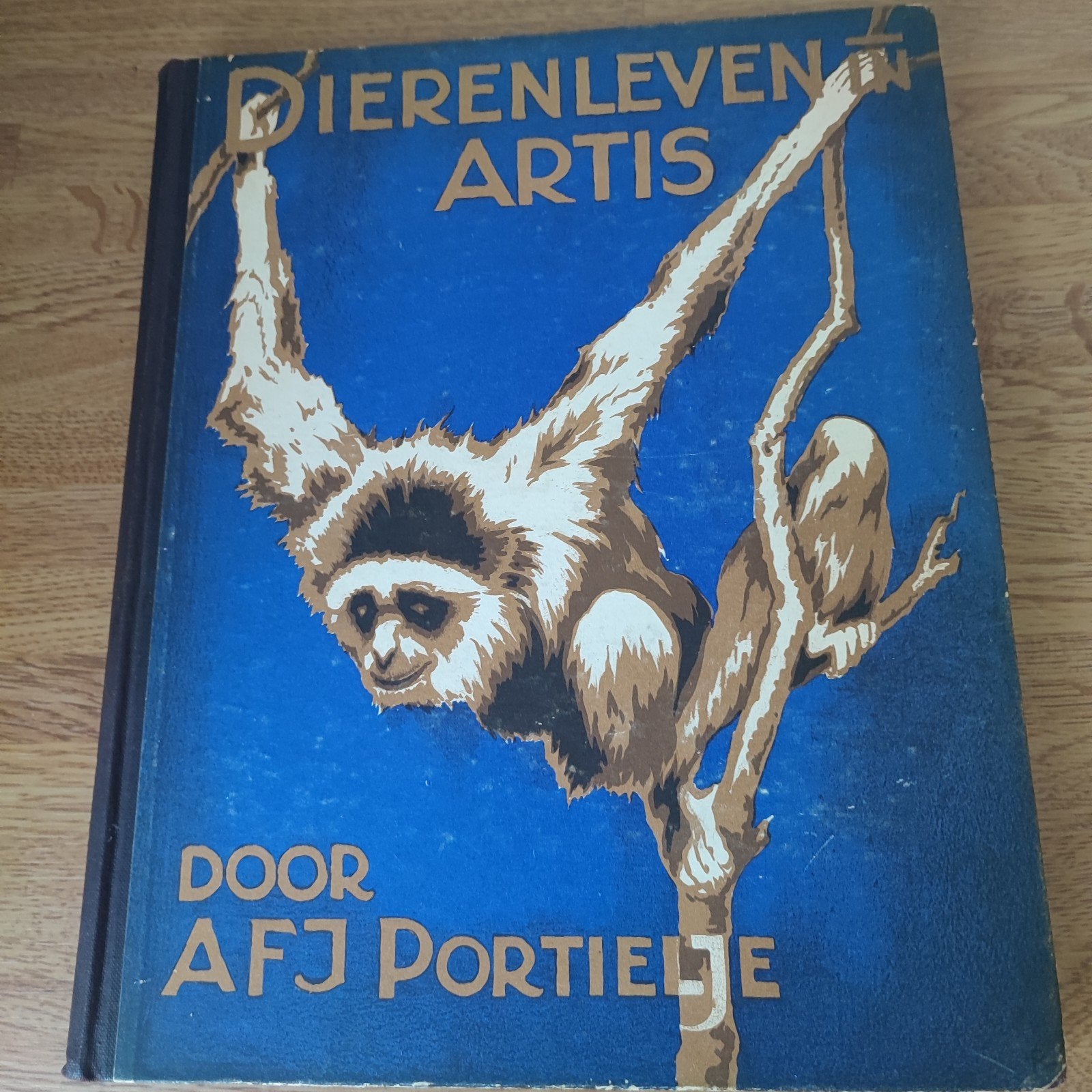 Dierenleven in Artis - A.F.J. Portielje (1939), Ophalen of Verzenden, Gelezen, Natuur algemeen, A.F.J. Portielje