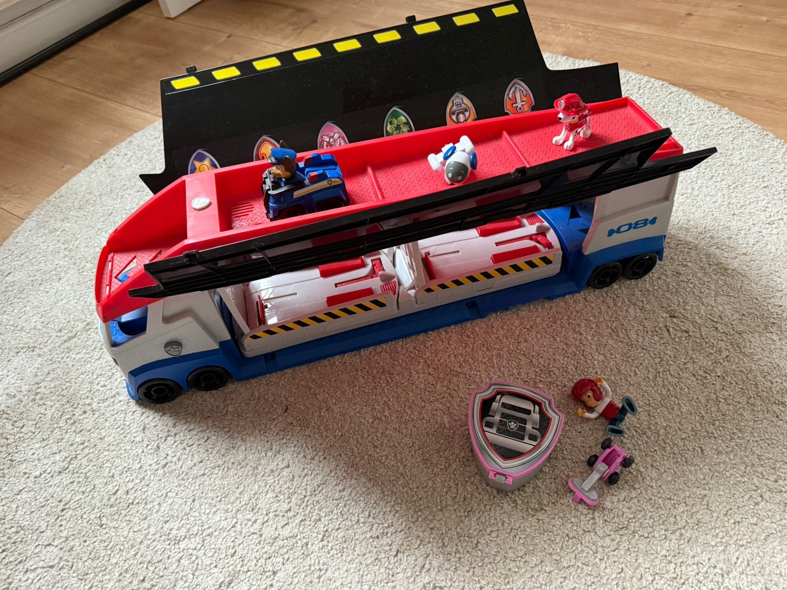 Paw patrol vrachtwagen zo goed als nieuw, Ophalen, Zo goed als nieuw