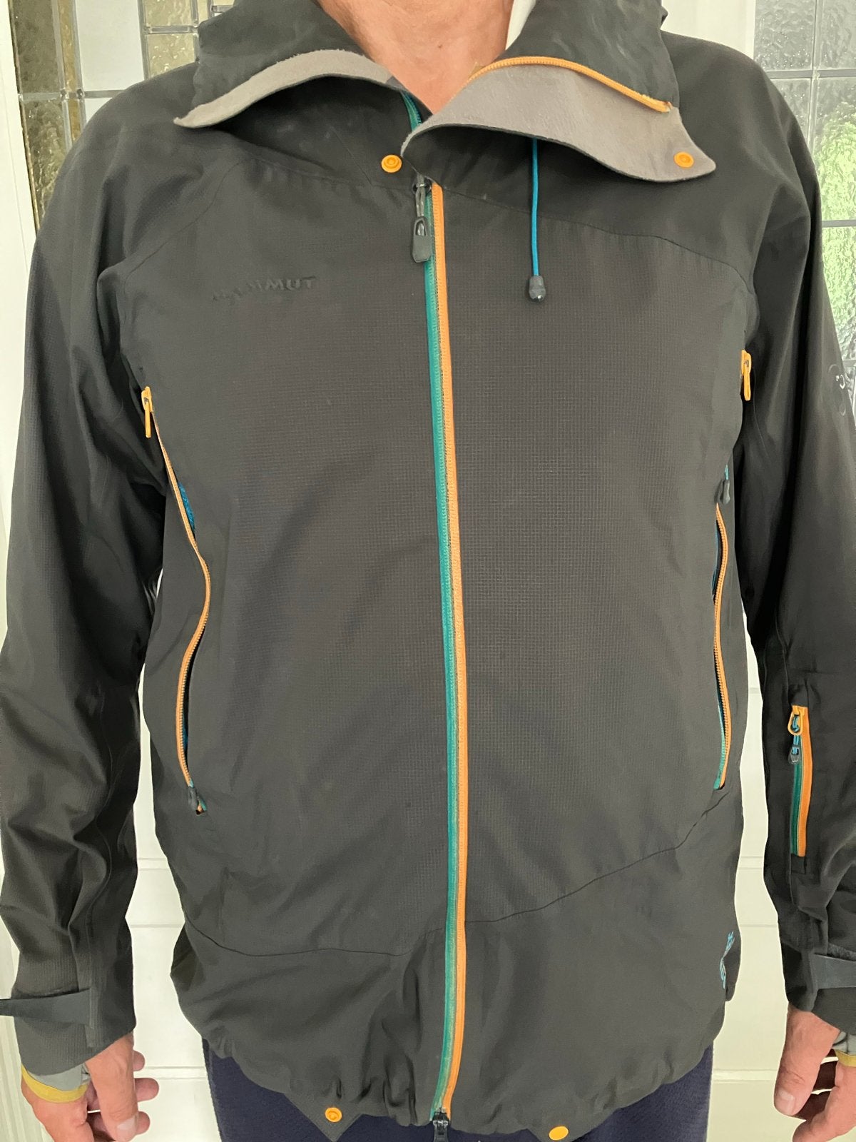 Mammut Gore-Tex Soft Shell Jas Maat L, Ophalen of Verzenden, Zo goed als nieuw, Maat 52/54 (L), Zwart