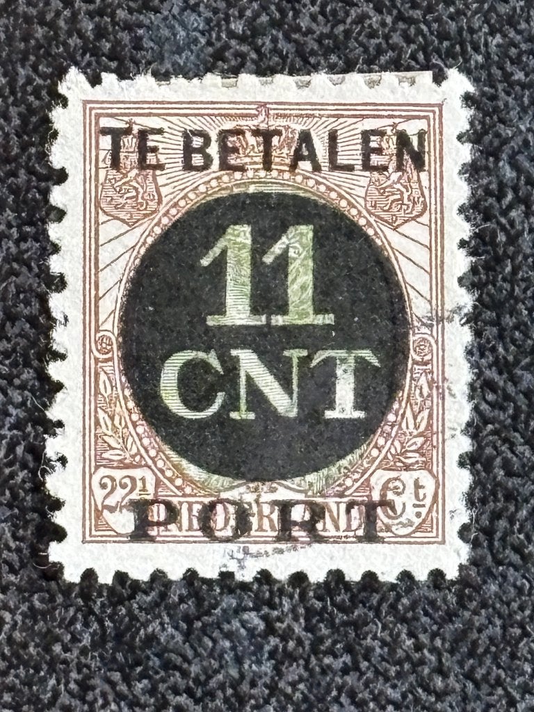 1924 NVPH PV 1C Postpakket verrekenzegel, Gestempeld, Ophalen of Verzenden, T/m 1940, Gestempeld