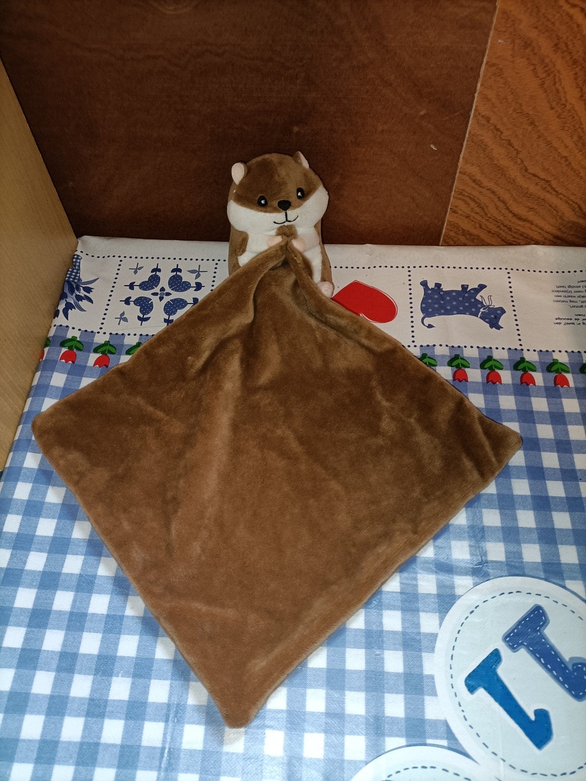 Hamster knuffeldoekje Zeeman, Ophalen of Verzenden, Zo goed als nieuw, Overige typen
