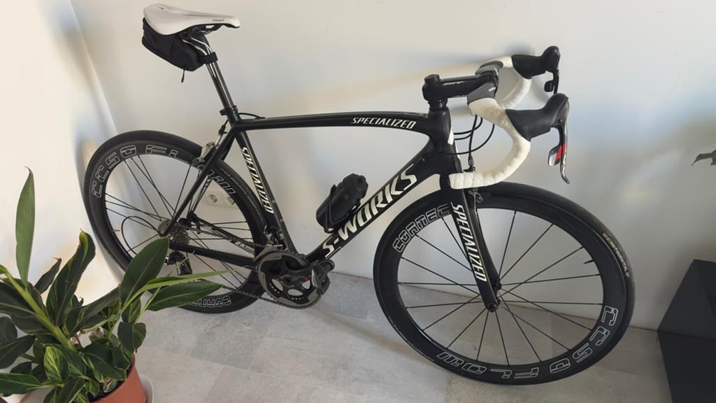 Specialized Tarmac SL4 maat 56 | SRAM Red | Carbon racefiets, Zo goed als nieuw, Meer dan 20 versnellingen, 53 tot 57 cm, Ophalen