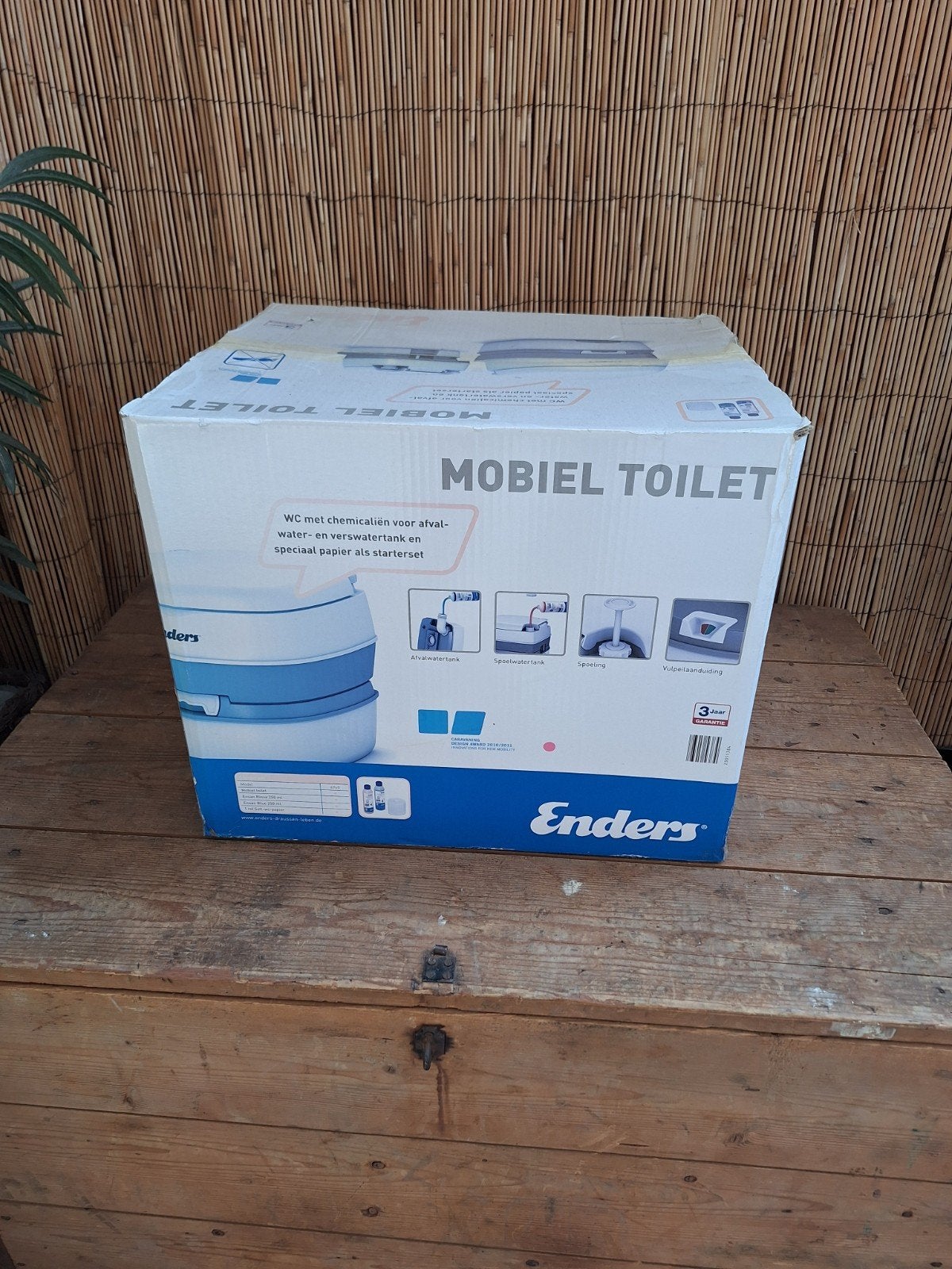 Mobiel toilet enders, Ophalen, Nieuw