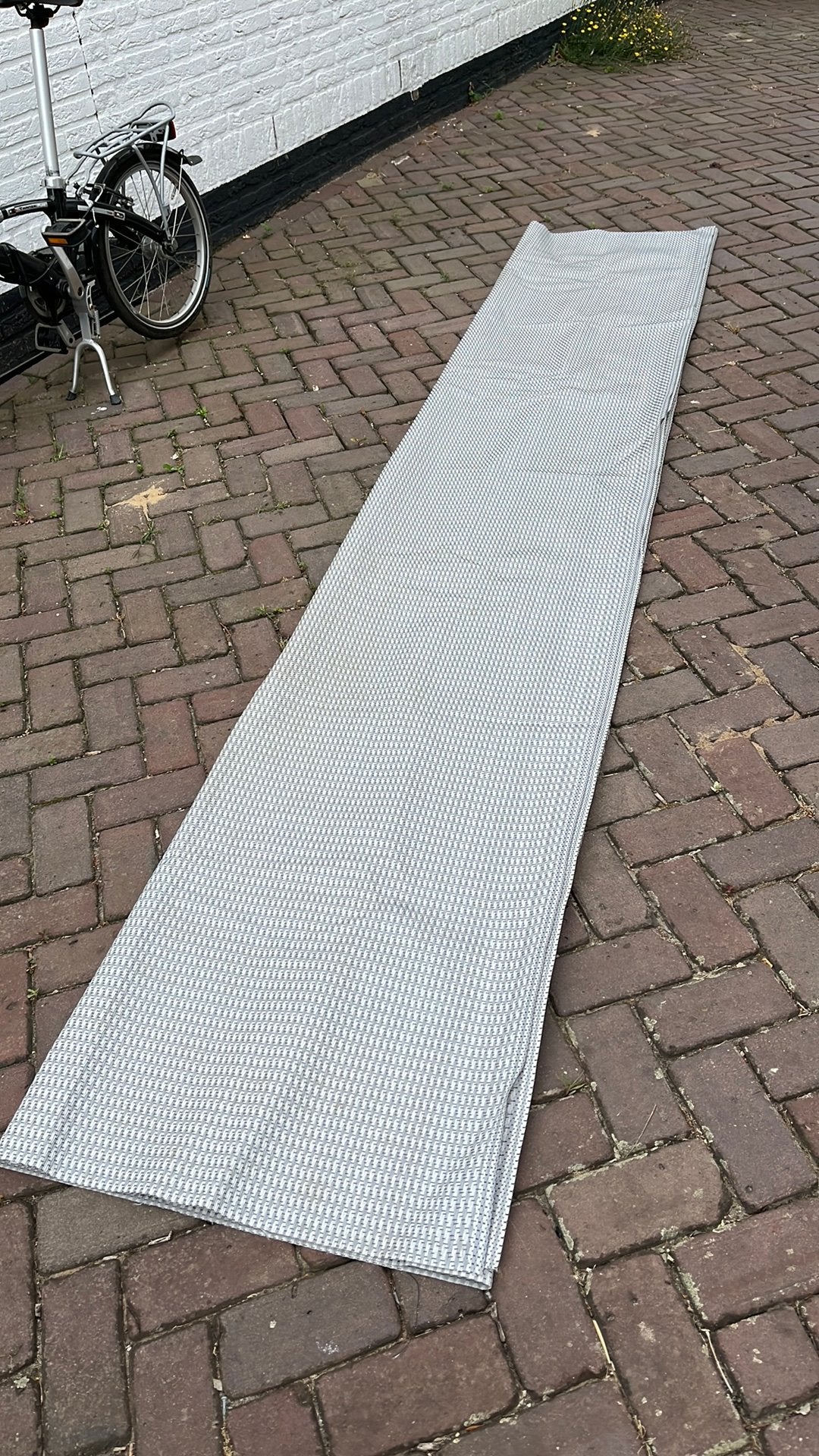 Grondzeil 250 x 350 cm, Caravans en Kamperen, Ophalen of Verzenden, Zo goed als nieuw