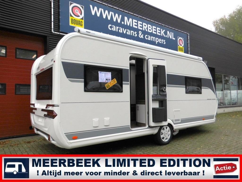 Hobby Excellent Edition 540 UFF 5579,=KORTING MOVER+AIRCO+TH, Caravans en Kamperen, Rondzit, Hobby, Particulier, 6 tot 7 meter
