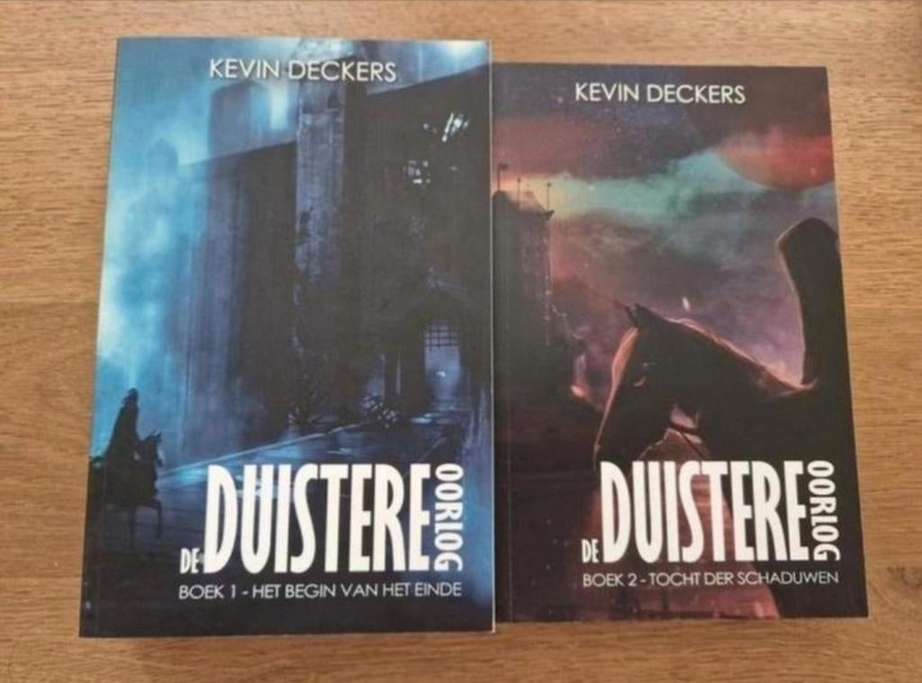 De Duistere Oorlog Duologie Kevin Deckers nieuw, Ophalen of Verzenden