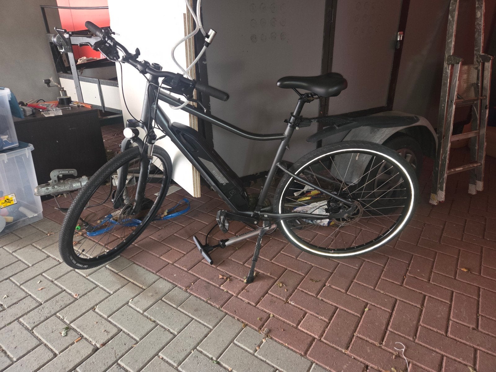 Opknappertje E-bike met nieuw achterwiel en ketting, Ophalen