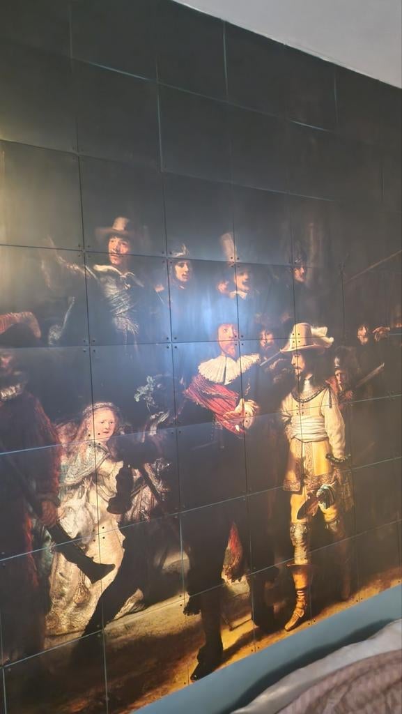 IXXI kunst de nachtwacht  groot 150/120, Antiek en Kunst, Verzenden