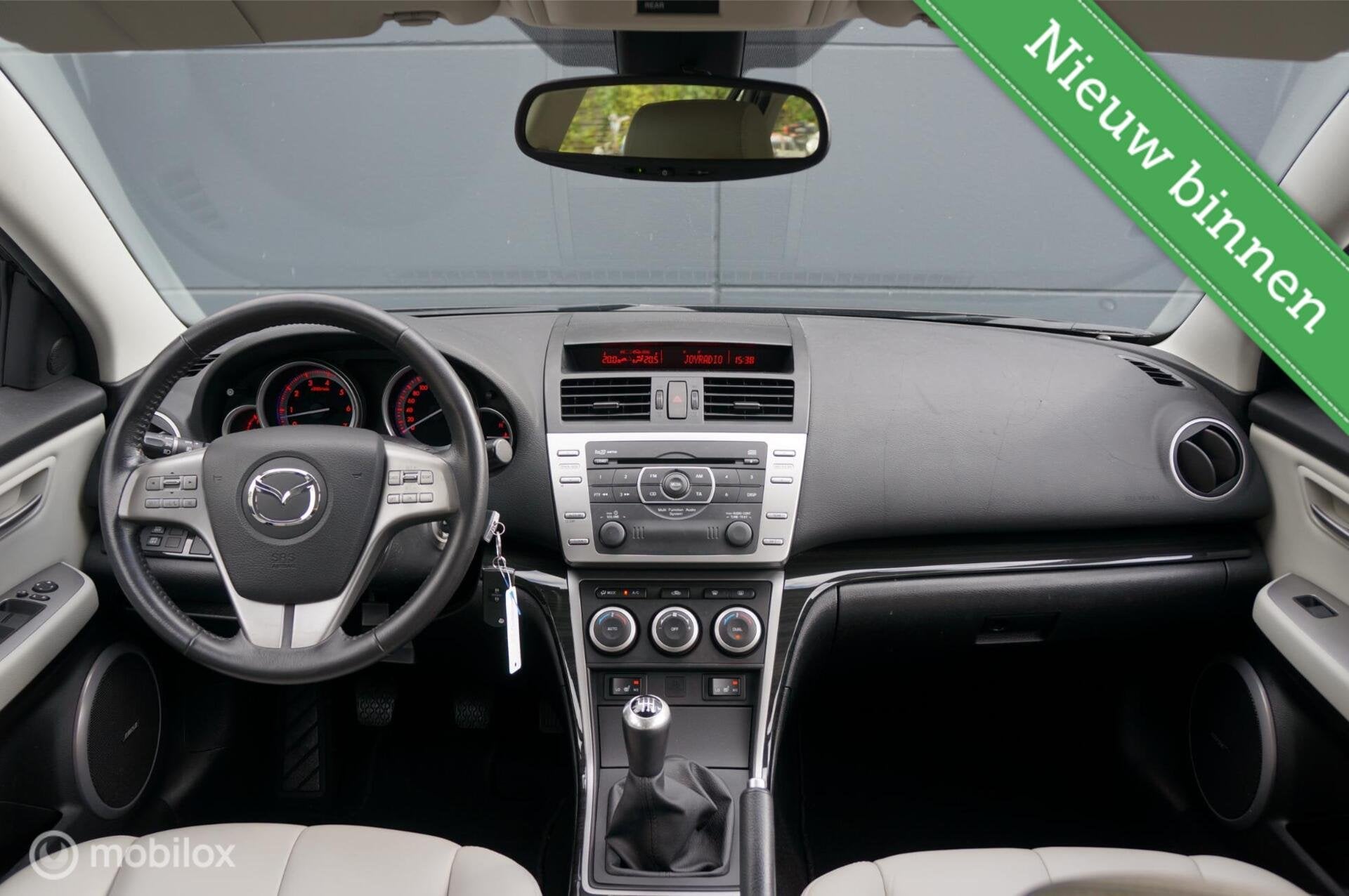 Mazda 6 Sportbreak 2.5 S-VT Executive Xenon Bose PDC Cruise!, Auto's, Gebruikt, 4 cilinders, 6 sportbreak, Handgeschakeld