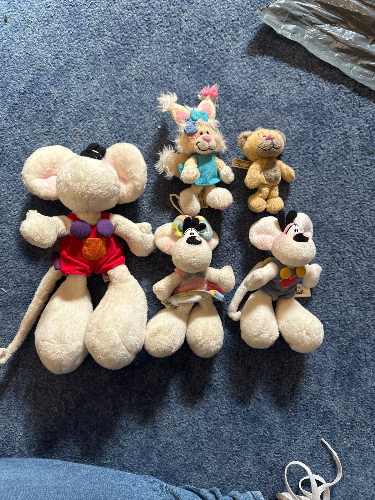 Diddl knuffels en figuren - Diverse set, Verzamelen, Ophalen of Verzenden, Verschillende figuren, Gebruikt, Knuffel
