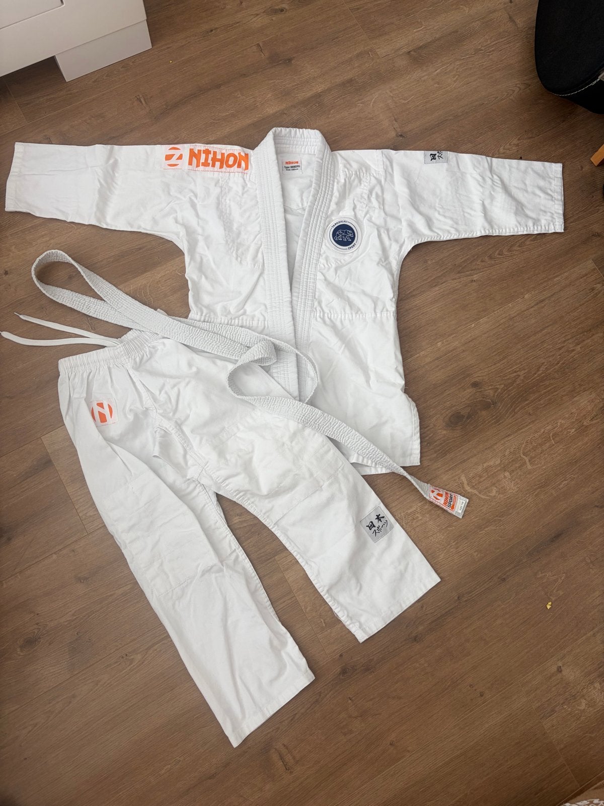 Nihon Judopak, model; Makoto maat 130, Ophalen, Maat XS of kleiner, Judo, Vechtsportpak