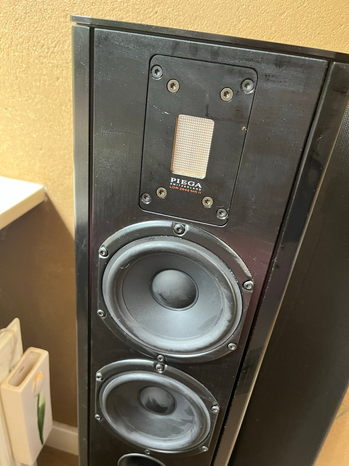 2x Piega Premium 5.2 Luidsprekers Zwart, Audio, Tv en Foto, Luidsprekers, Vloerstaande luidspreker, Gebruikt, Geschikt voor surround/home cinema