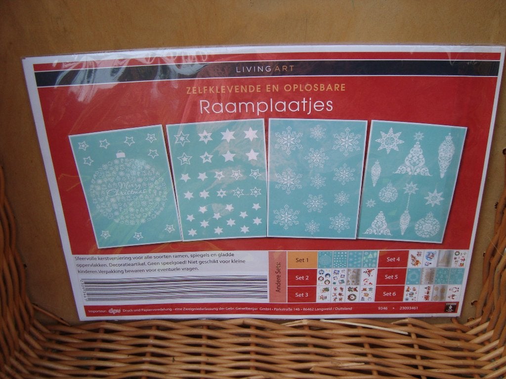Kerst raamdecoratie, Diversen, Kerst, Ophalen of Verzenden, Nieuw