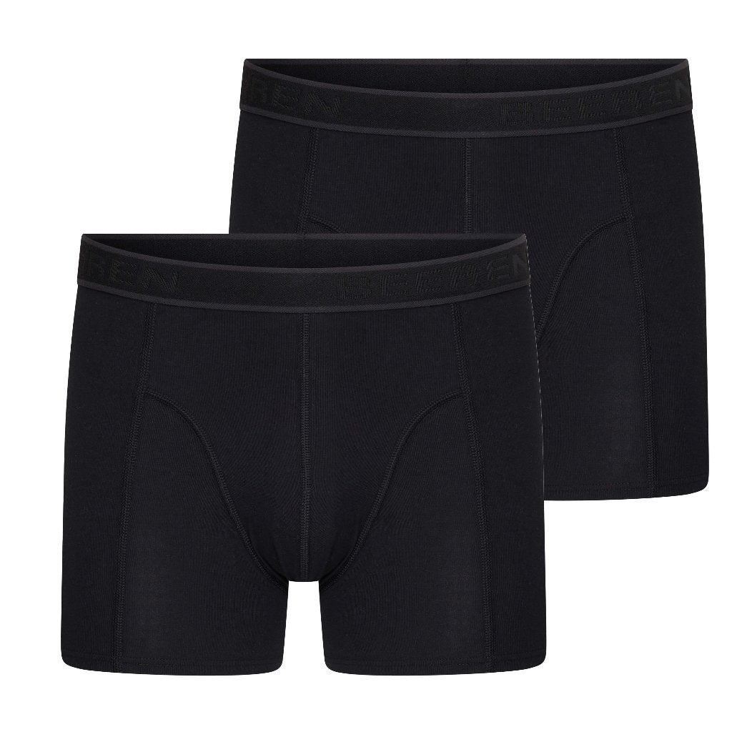Beeren Heren boxer Hugo zwart mt M t/m XXL 6halen/5bet, Beeren Bodywear, Zwart, Ophalen of Verzenden, Nvt