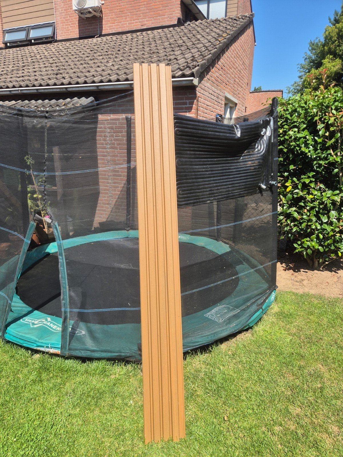 Composieten gevelbekleding Rhombus Teak 210 cm lang, Ophalen