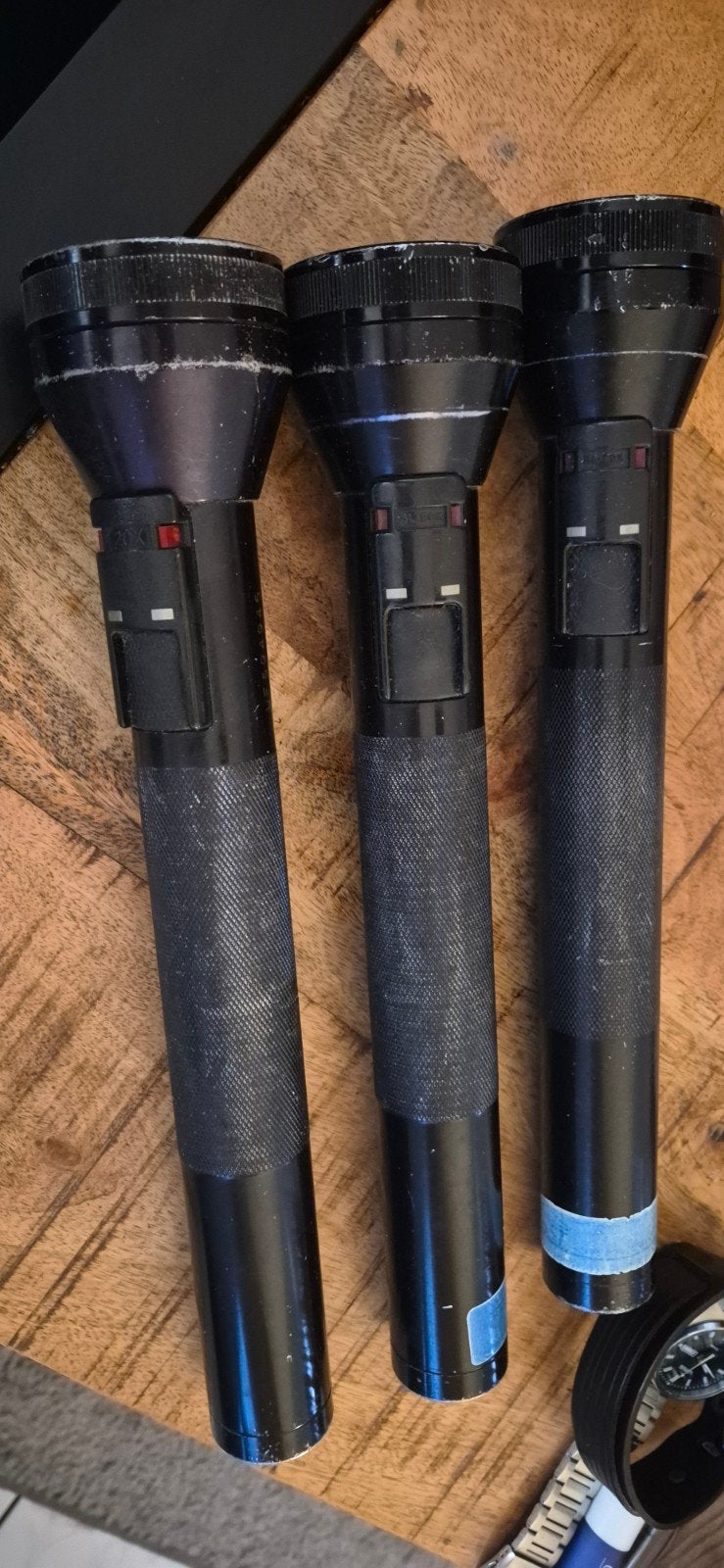 Streamlight zaklampen met toebehoren, Ophalen, Batterij