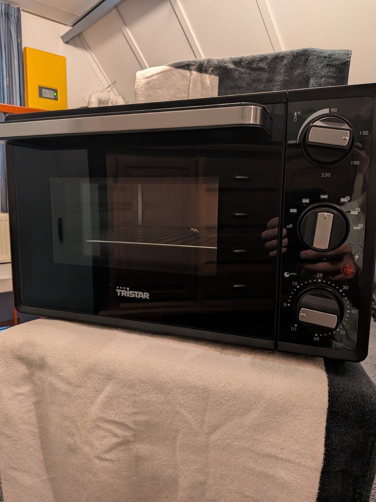 Tristar connection oven model OV3622 zwart., Witgoed en Apparatuur, Ophalen, Minder dan 45 cm, Oven, Zo goed als nieuw