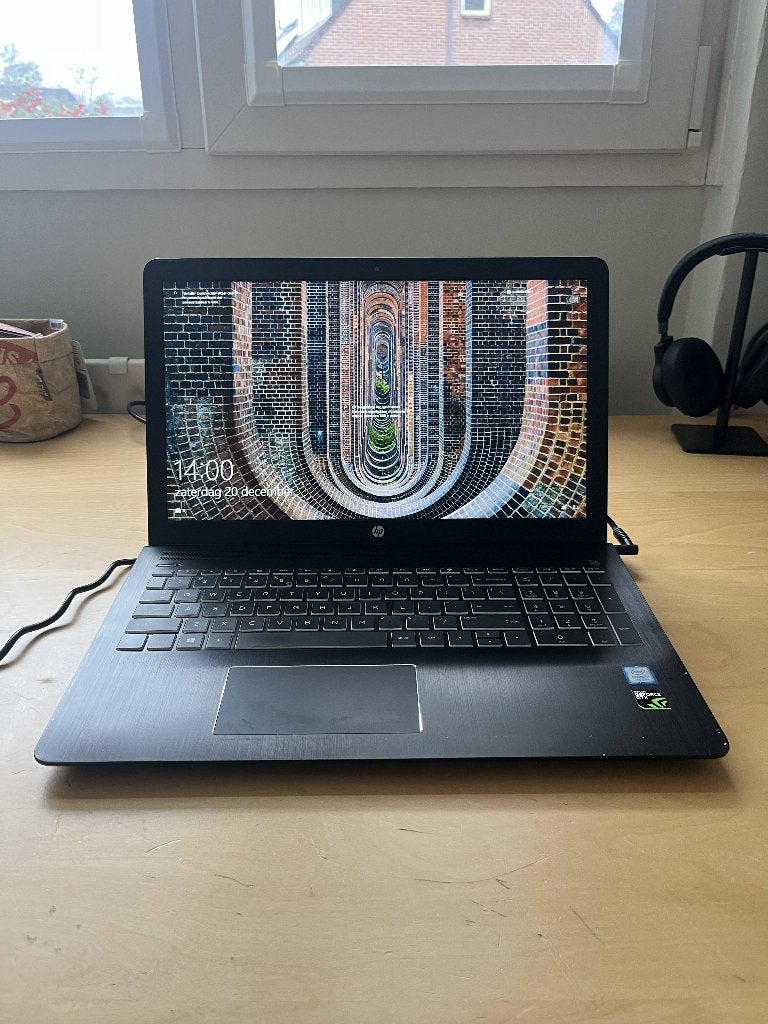 Krachtige HP Pavilion Power 15 | i7-7700HQ | 16GB RAM, Hp, Gebruikt, Met videokaart, 2 tot 3 Ghz