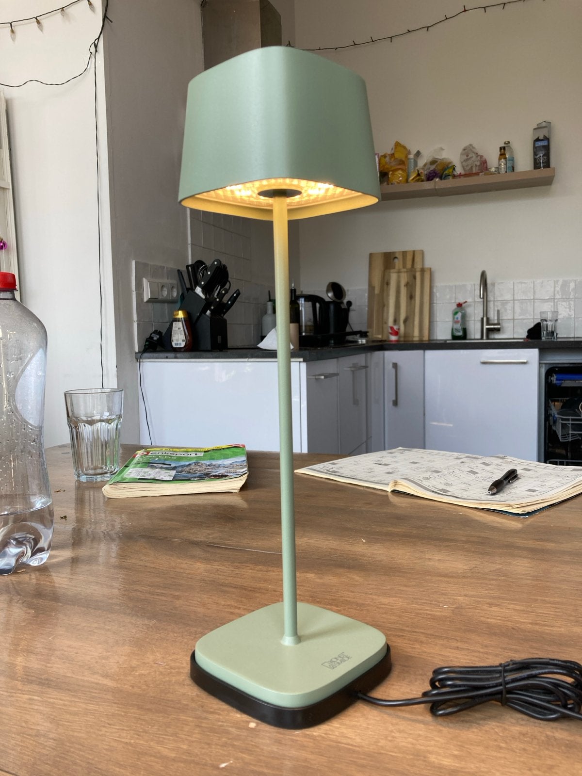 Konstsmide lamp, Groen, Ophalen of Verzenden, Modern, Sfeerlamp