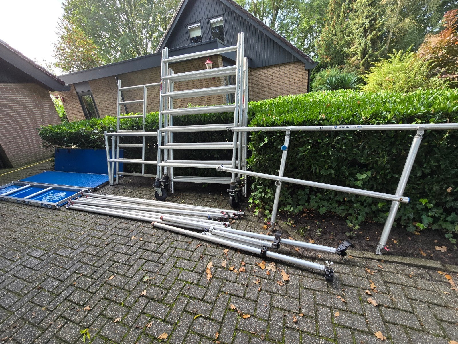 ASC Rolsteiger - Complete set 8,2 mtr. werkhoogte, Ophalen, Rolsteiger of Kamersteiger, 5 meter of hoger