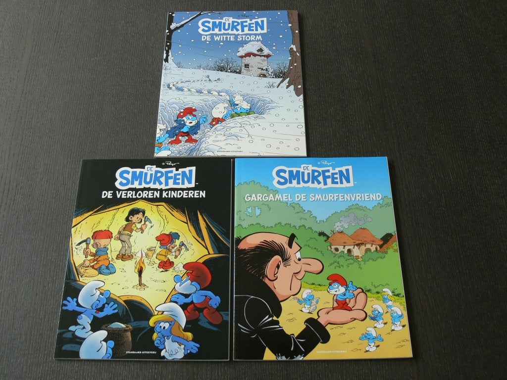 De Smurfen - deel 40, 41 en 42, Boeken, Meerdere stripboeken, Ophalen of Verzenden, Zo goed als nieuw