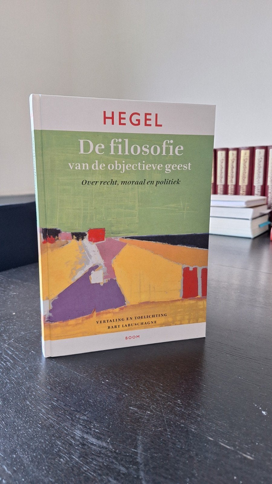 Hegel - De filosofie van de objectieve geest, Boeken, Ophalen of Verzenden, Zo goed als nieuw, Wijsbegeerte of Ethiek, Hegel