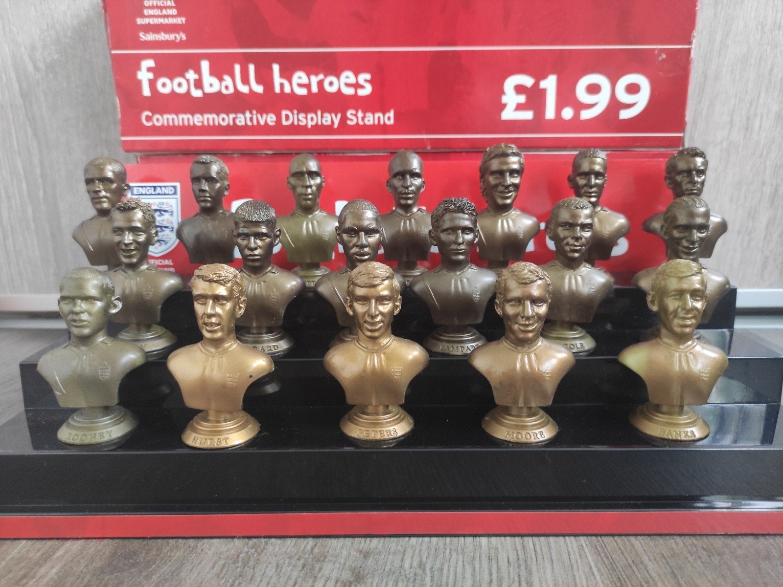 Sainsbury Football Heroes Engeland Corinthians, Ophalen of Verzenden, Zo goed als nieuw, Buitenlandse clubs