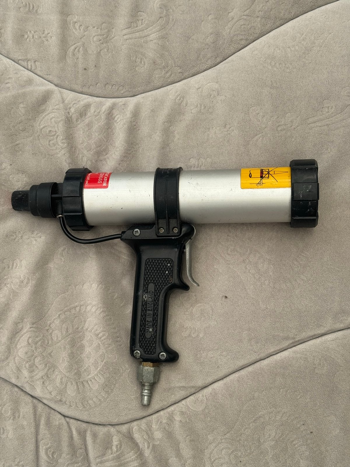Pneumatisch kitpistool, Ophalen, Gebruikt, Kitspuit