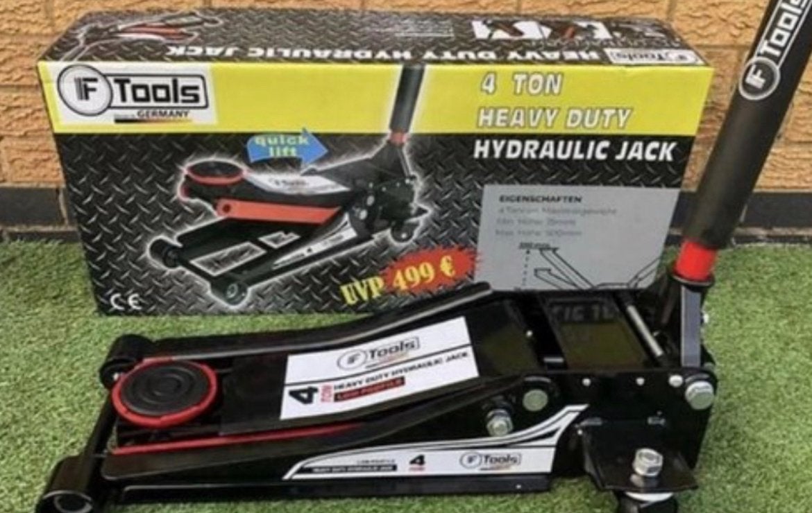 F-Tools/Metallo 4- Tons extra lage krikken €99 BSN-Tools €90, Ophalen, Het goedkoopste adres, Garagekrik, Nieuw
