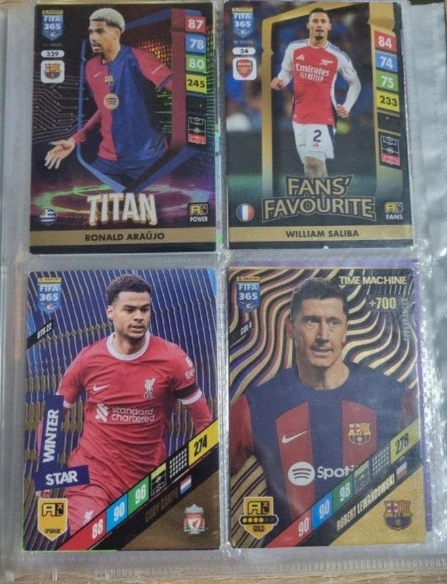 FIFA 365 Adrenalyn XL Voetbal Kaarten - Ronald, Saliba, Gakp, Ophalen, Zo goed als nieuw, Buitenlandse clubs, Spelerskaart