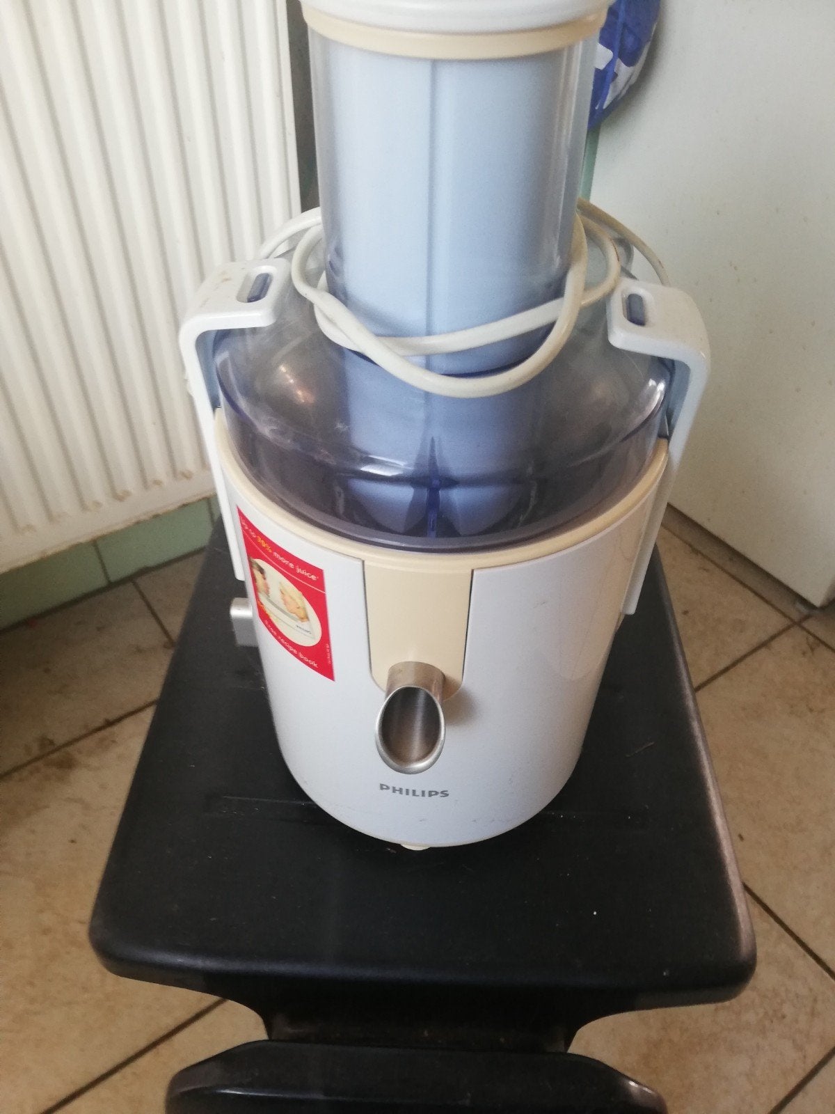 te koop sapcentrifuge merk Philips nieuw, Ophalen of Verzenden, Nieuw, 3 snelheden of meer