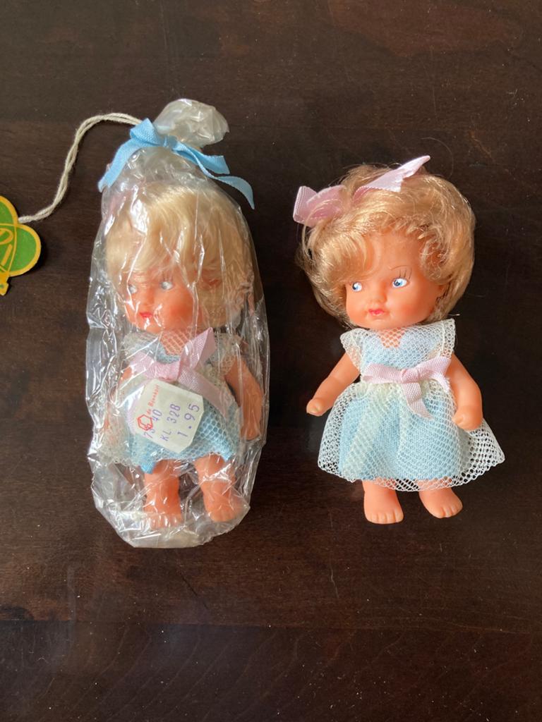Vintage Babypopjes, fabrikant ARI Konigssee, Ophalen of Verzenden, Nieuw, Babypop