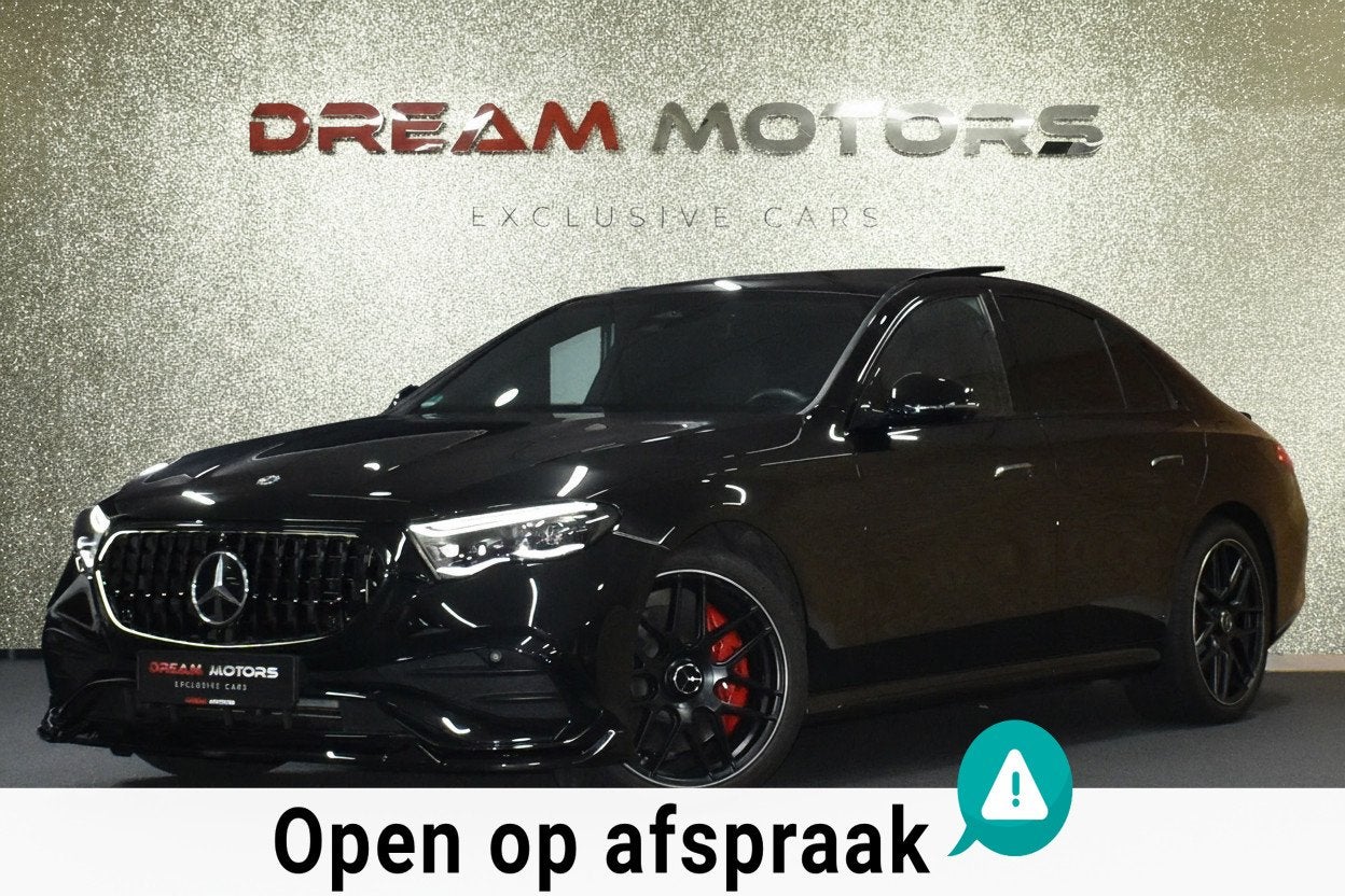 Mercedes-Benz E-klasse 400 e AMG 4MATIC 381pk | E53 AMG | SU, Auto's, Mercedes-Benz, Gebruikt, Zwart, 4 cilinders, Bedrijf