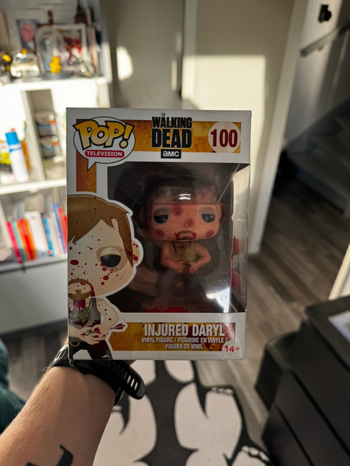 Funko Pop The Walking Dead Injured Daryl 100 special edition, Ophalen of Verzenden, Zo goed als nieuw