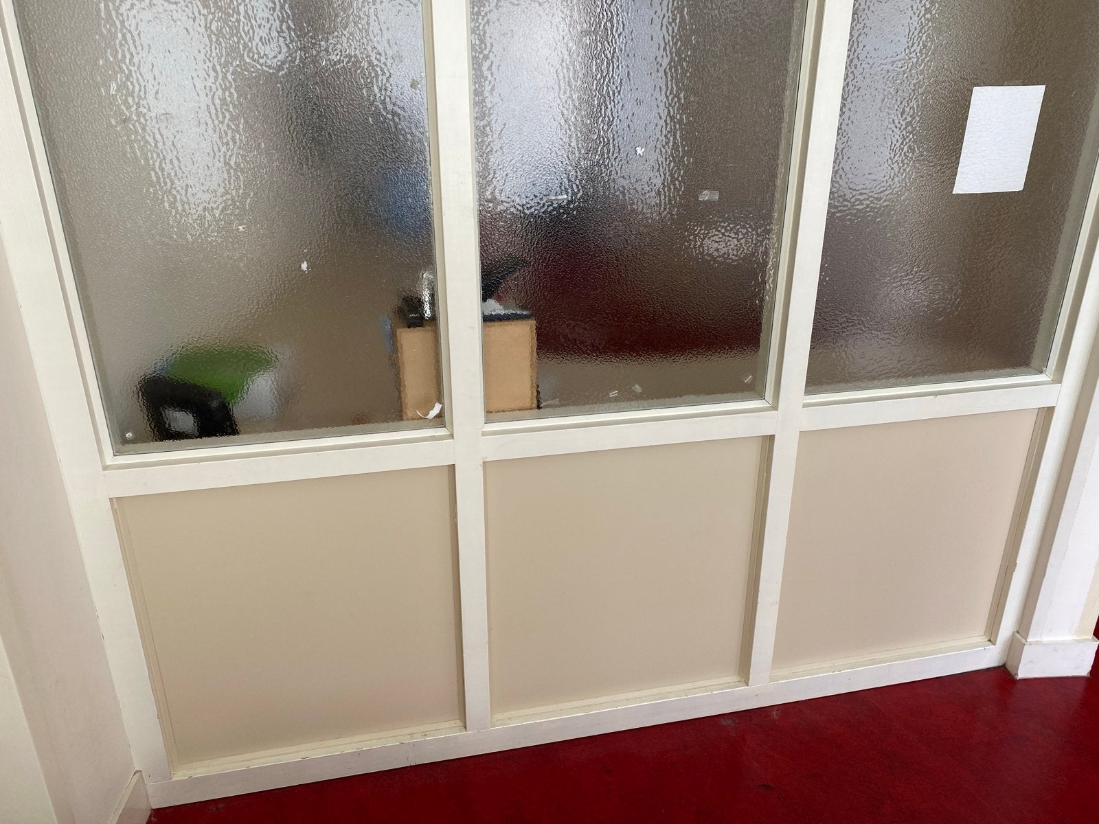 Houten kozijn met glas  GRATIS, Ophalen, Gebruikt, Overige typen, 150 tot 225 cm