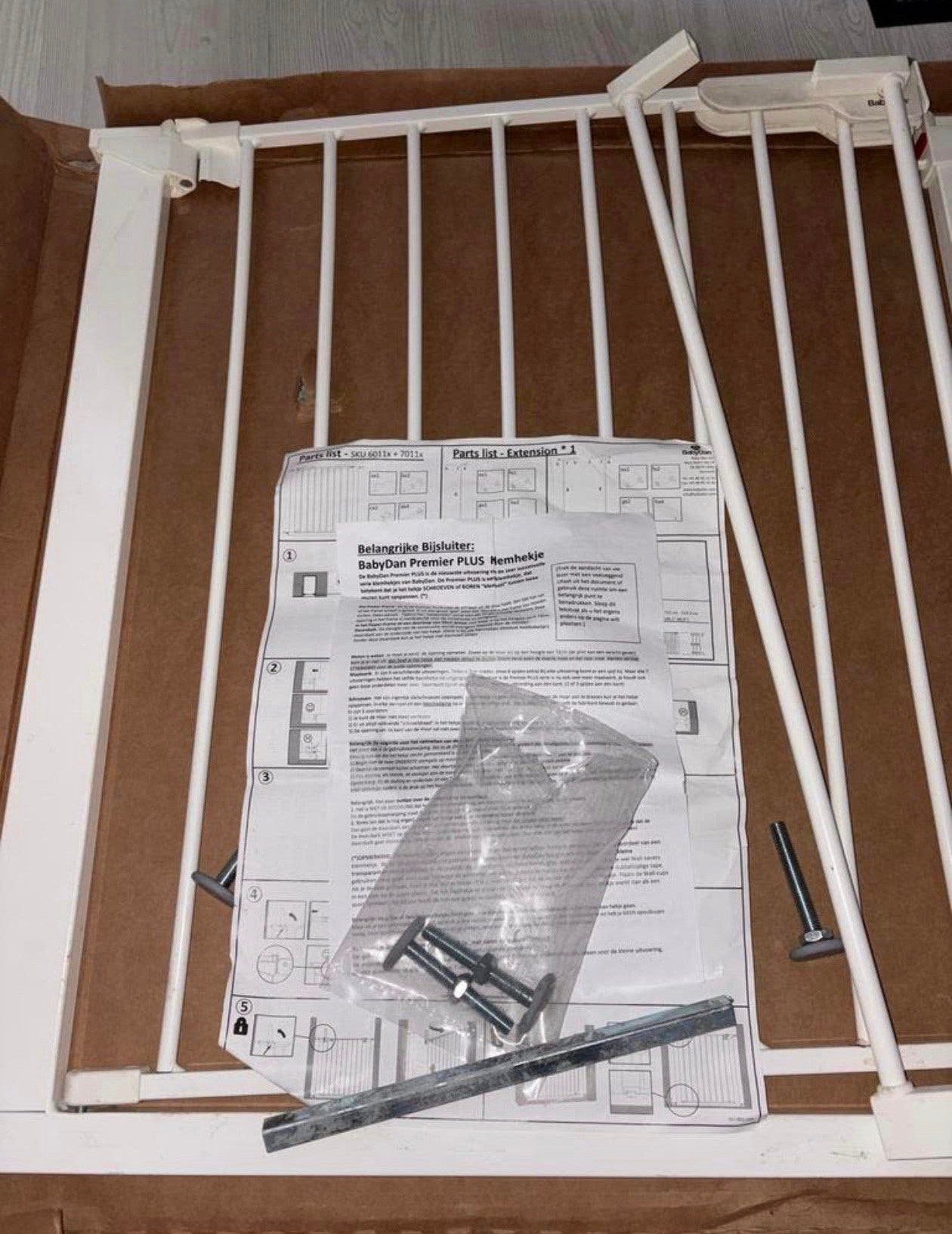 Nieuw BabyDan Premiergate klemhekje, Ophalen, Zo goed als nieuw, Klemhekje, Metaal of IJzer
