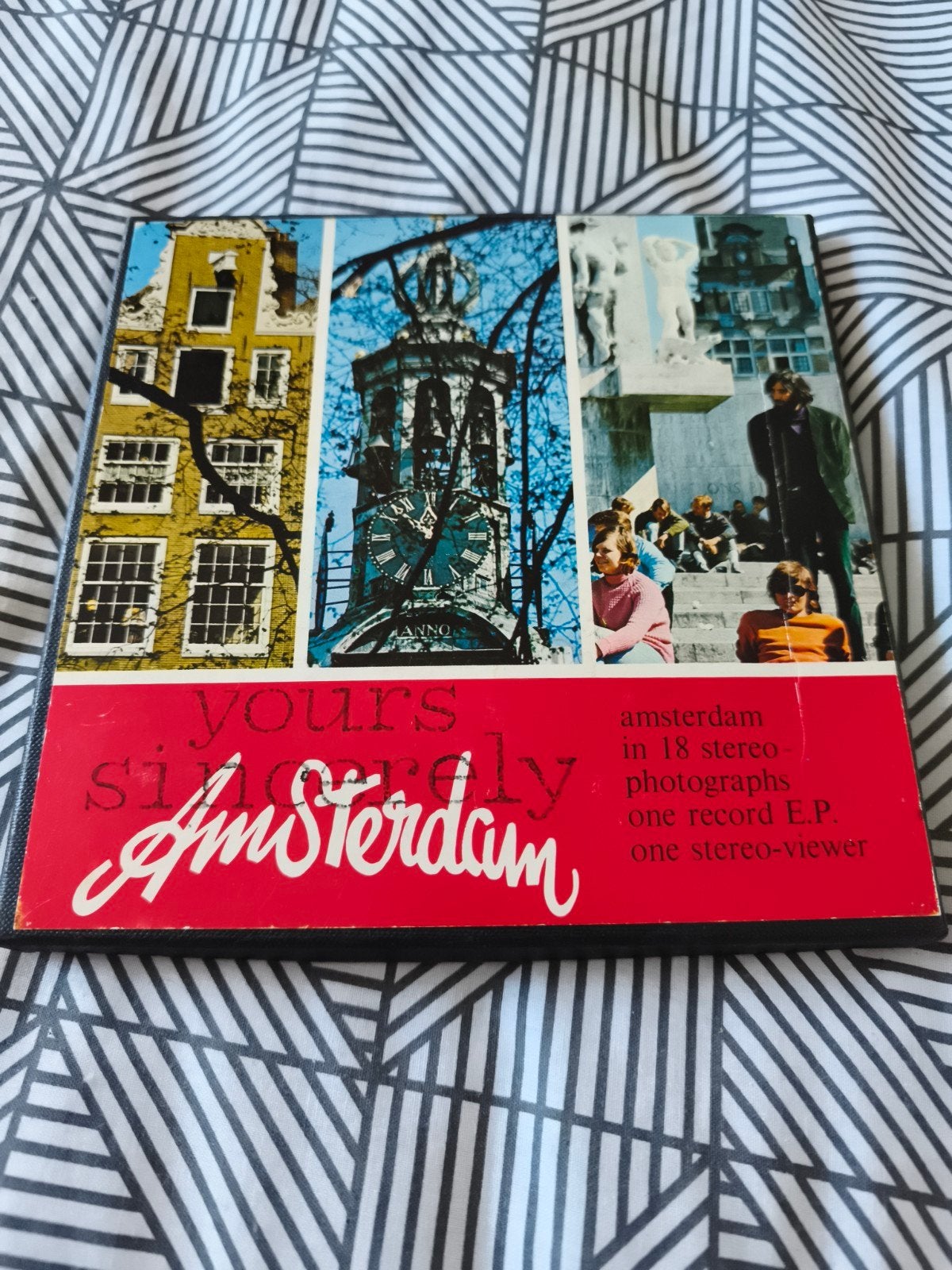 Yours Sincerely Amsterdam - Vintage Stereoscopisch Kijkdoos, Ophalen of Verzenden, Beschreven, Nederland