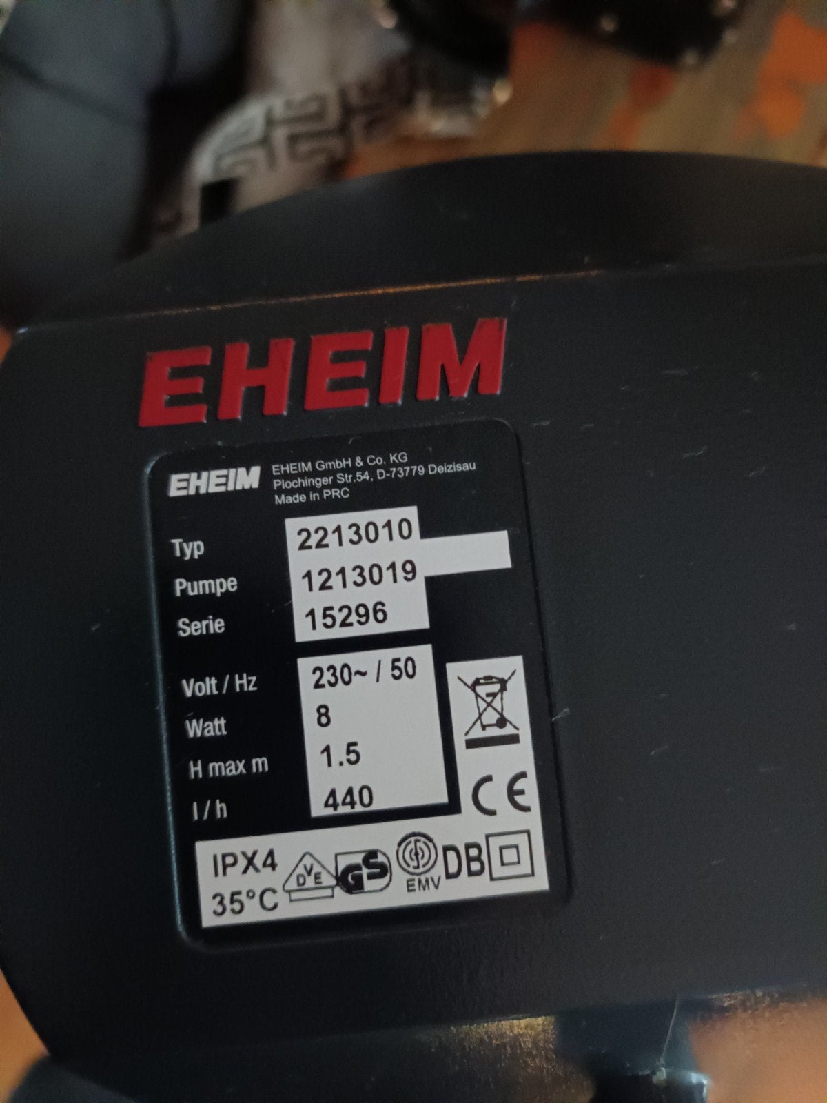 Eheim filter, Ophalen of Verzenden, Zo goed als nieuw