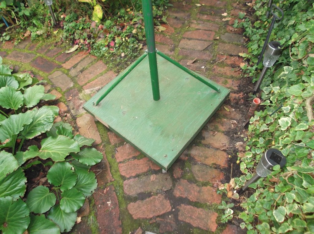 Mobiele parasolvoet, Ophalen, Minder dan 1 meter, Parasolvoet