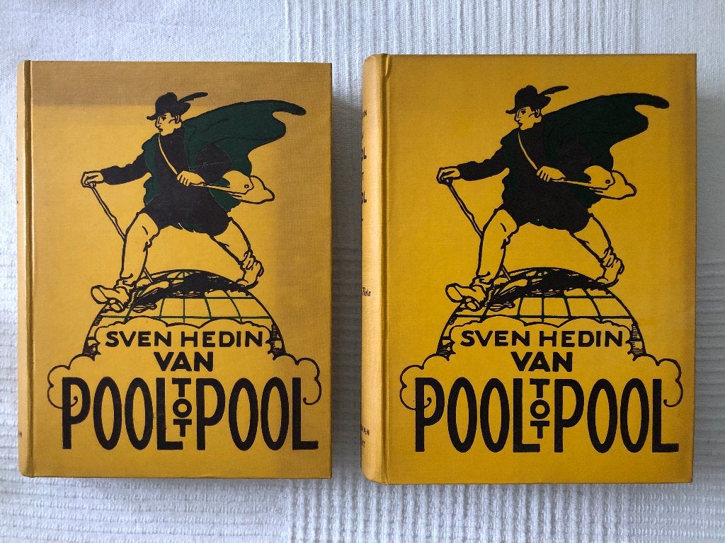 Sven Hedin - Van Pool tot Pool (deel 1 + 2), Verzenden, Gelezen, Sven Hedin, Europa