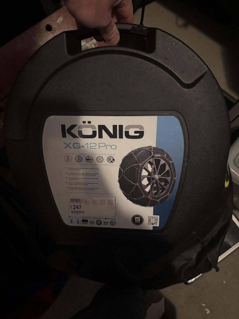 König XG-12 Pro 247 | Sneeuwketting, Ophalen, Nieuw