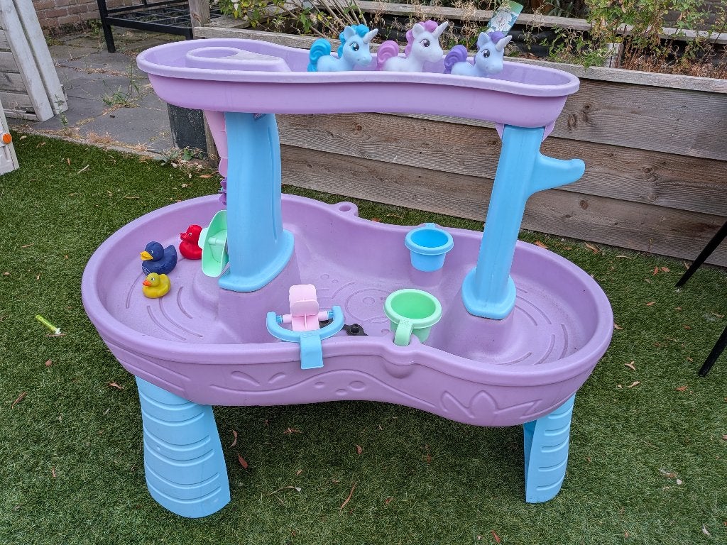 2step unicorn watertafel, Kinderen en Baby's, Speelgoed | Buiten | Los speelgoed, Ophalen, Zo goed als nieuw