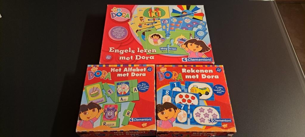 Dora Speel, puzzel, leer en reken pakket!
Leuk & leerzaam!, Ophalen of Verzenden, Zo goed als nieuw, Taal en Lezen