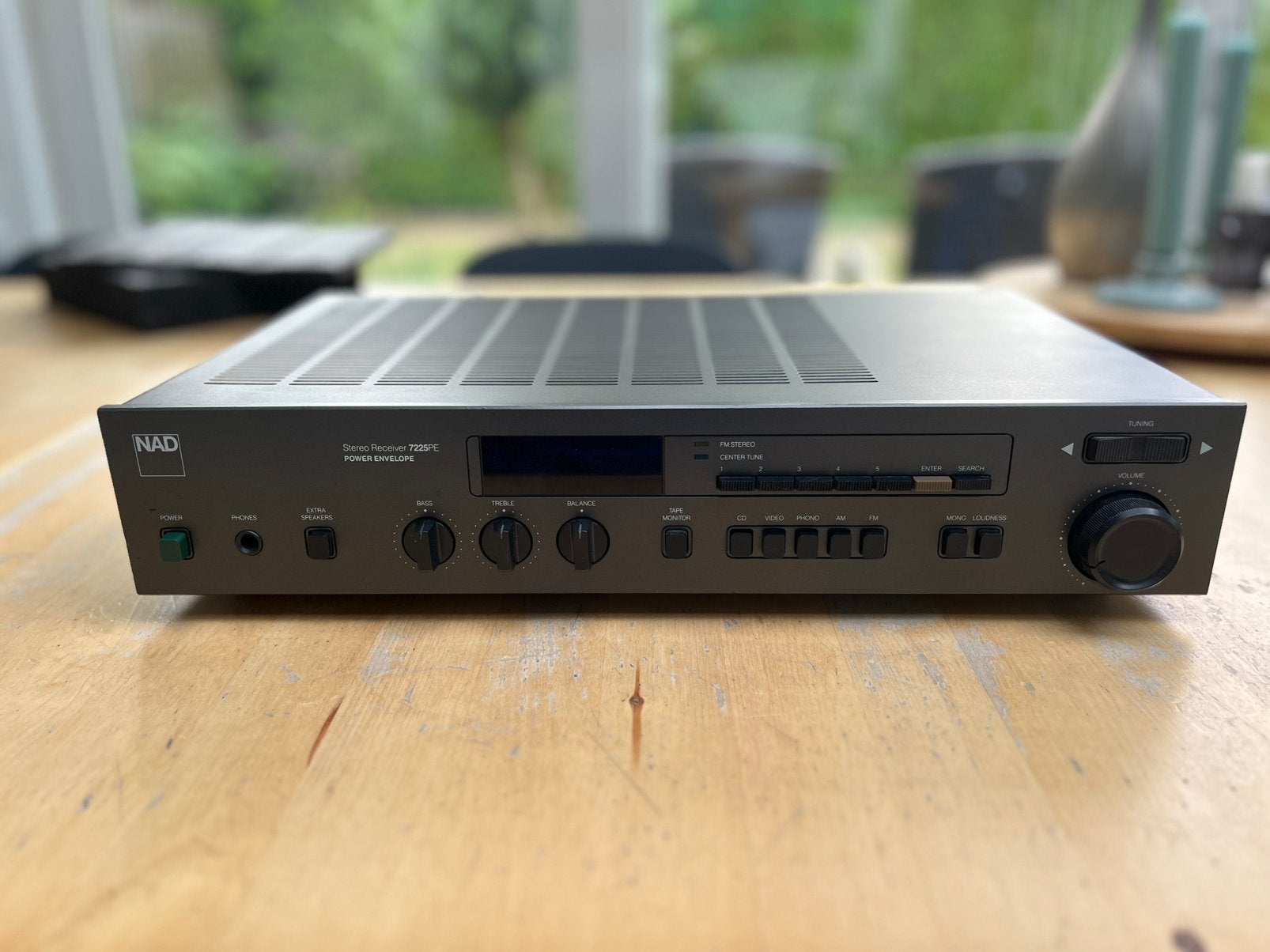 NAD 7225PE stereo receiver, Gebruikt, 60 tot 120 watt, Stereo, Ophalen