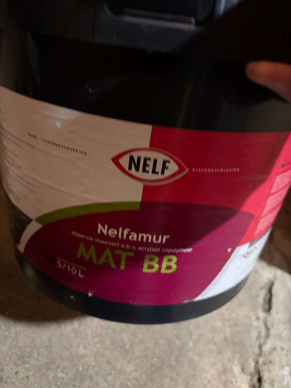 Nelfamur Mat BB Farrow & Ball Ammonite verf 11,5L, Ophalen, Nieuw, Verf, 10 tot 15 liter