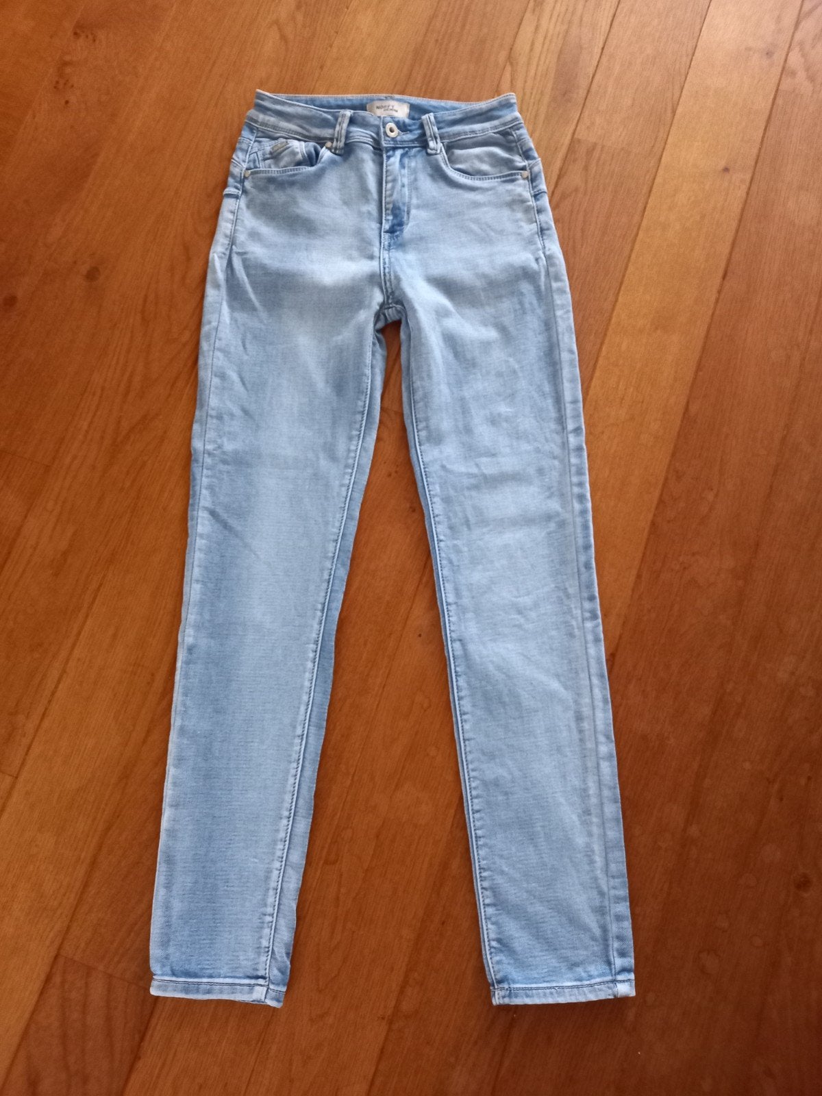 Norfy skinny jeans maat XS, Kleding | Dames, Blauw, Ophalen of Verzenden, W27 (confectie 34) of kleiner, Gedragen
