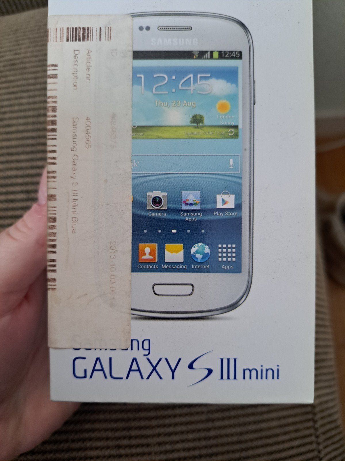 Samsung Galaxy S3 mini - Wit - Compleet in doos, Telecommunicatie, Mobiele telefoons | Samsung, Wit, Touchscreen, 3 tot 6 megapixel