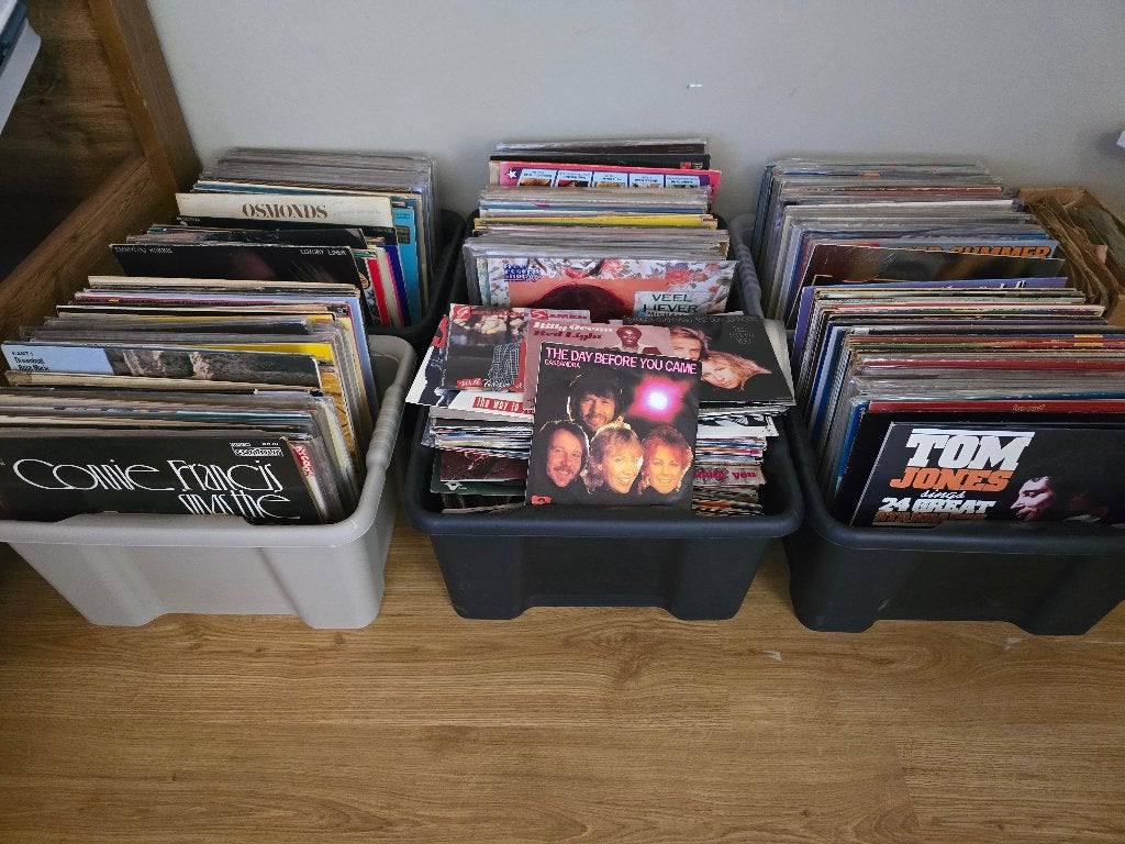Allerlei Lp's, Ophalen