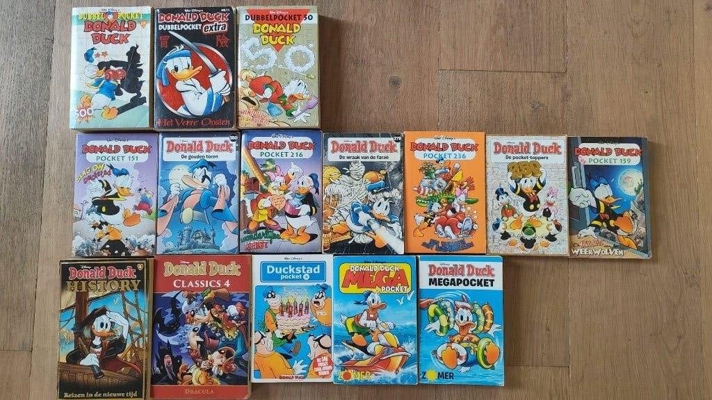 Diverse Duckpockets, Boeken, Meerdere stripboeken, Ophalen, Gelezen, Donald Duck