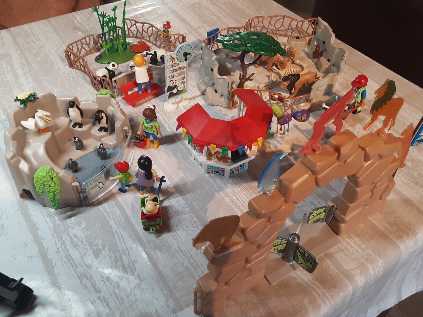 6634 ZOO dierentuin met extra's, Complete set, Overige typen, Zo goed als nieuw, Family fun